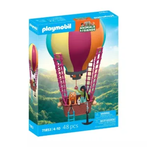 Playmobil PM71853 Jucarie de rol Playmobil Plimbarea animalelor cu balonul