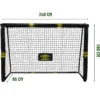 Poarta de fotbal metalica Umbro 240x160x85 cm