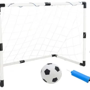 Poarta de fotbal pentru copii Globo WToy cu minge si pompa incluse