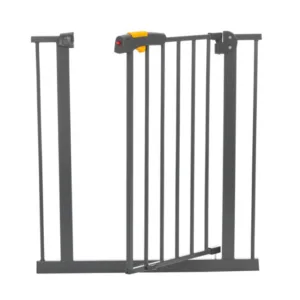 Poarta de siguranta pentru copii BabyJem Antracit