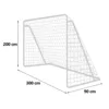 Poarta mare pentru fotbal Neo-Sport 300x120x90 cm
