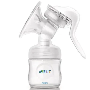 Pompa manuala pentru san cu biberon Avent Natural