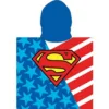 Poncho cu gluga Eplusm Superman 55x110 cm EPMSUP5246275