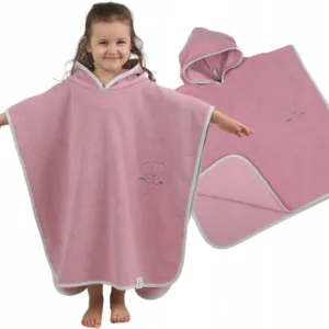 Poncho de baie pentru copii