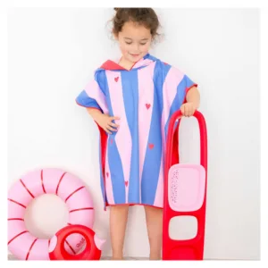 Poncho de plaja Cherry