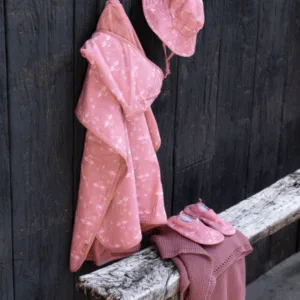 Poncho plaja cu protectie solara model Flamingo