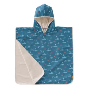 Poncho plaja cu protectie solara model Rechin