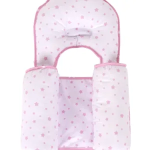 Pozitionator cu pernuta anti-plagiocefaliei Pink