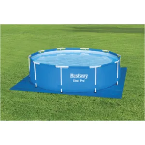 Prelata de protectie pentru baza piscinei Bestway 335x335 cm albastru