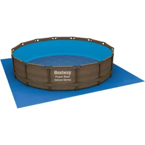 Prelata de protectie pentru baza piscinei Bestway 488x488 cm albastru
