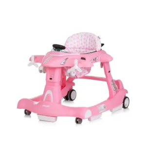 Premergator 3 in 1 Chipolino Avion Roz