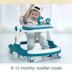 Premergator bebelusi 2 in 1 cu functie de antepremergator Little Mom Cosmos Green