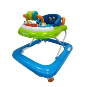 Premergator cu balansoar Kikkaride Let s Go Kitte blue