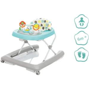 Premergator cu jucarie Buline Fillikid mint grey