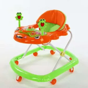 Premergator cu platforma de joaca cu lumini si sunete verde
