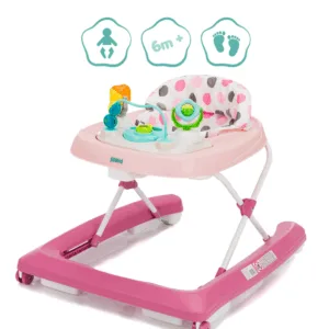 Premergator pentru copii Fillikid Pink cu jucarie