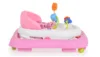Premergator pliabil pentru copii Moni Eko Pink cu inaltime sezut reglabil