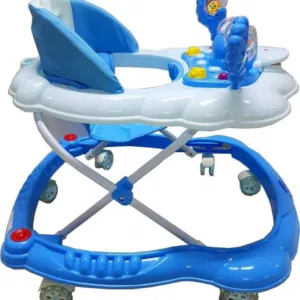Premergator reglabil in 2 trepte Novokids Baby C Albastru Ratusca cu melodii