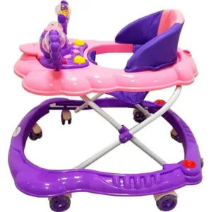 Premergator reglabil in 2 trepte Novokids Baby C Mov Ratusca cu melodii