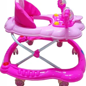 Premergator reglabil in 2 trepte Novokids Baby C Roz Ratusca cu melodii