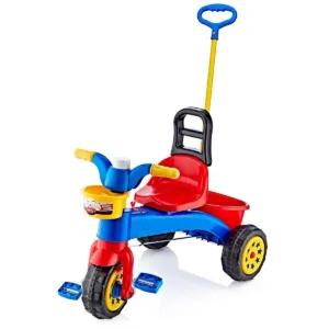 Prima mea tricicleta cu maner si claxon