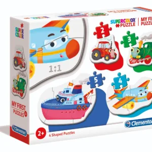 Primele mele puzzleuri cu vehicule