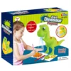 Proiector 2 in 1 pentru desen cu accesorii Dinozaur