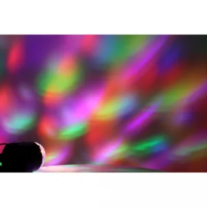 Proiector Disco LED Cu Telecomanda Senzori de sunet si 7 Moduri de Iluminare 9 x 8