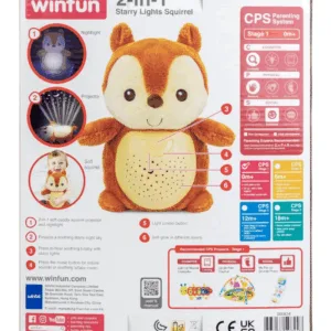 Proiector si lampa de veghe Winfun veverita