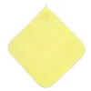 Prosop bebe cu gluga 80x80 cm Yellow