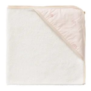 Prosop bebelusi din bumbac organic Rainbow rose 75x75 cm