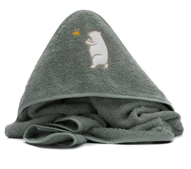 Prosop brodat Bear green 75x75 cm Fillikid