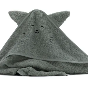 Prosop brodat Pisica green 75x75 cm Fillikid