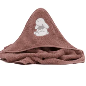 Prosop brodat Rabbit pink 75x75 cm Fillikid