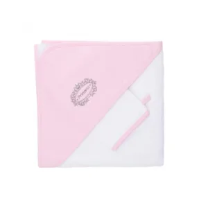 Prosop brodat cu manusa bebelus Princess pink Fillikid