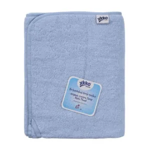 Prosop bumbac organic Blue 75x150cm XKKO