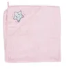 Prosop cu capison Ceba Baby 100x100 cm Steluta Roz