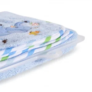 Prosop cu gluga Cangaroo Manny 76x76 cm Blue