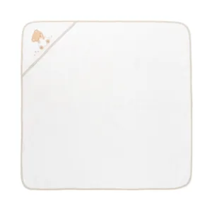 Prosop cu gluga Kikkaboo 90x 90 cm Dream Big Beige