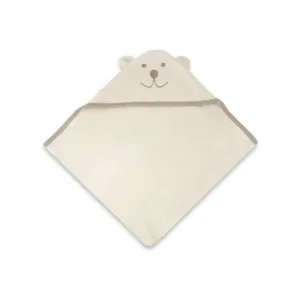 Prosop cu gluga Qmini Teddy Bear Beige