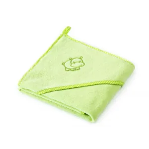 Prosop cu gluga Sensillo Hippo 80x80 cm Green