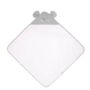 Prosop cu gluga din bumbac 100 90x90cm KikkaBoo Joyful Mice