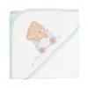Prosop cu gluga pentru bebelusi Kikka 90 x90 cm Dream Big Albastru