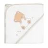 Prosop cu gluga pentru bebelusi Kikka 90 x90 cm Dream Big Bej