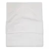 Prosop cu gluga xxl pentru copii din bambus Alb