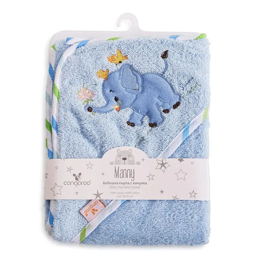 Prosop de baie Cangaroo Manny 76 x 76 cm Blue
