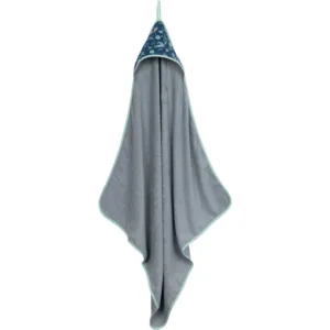 Prosop de baie Infantilo cu gluga 100x100 cm padure navy gri