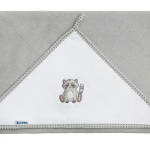 Prosop de baie cu gluga 100x100 cm Sensillo griraton