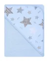Prosop de baie cu gluga 80x80 cm Blue Stars