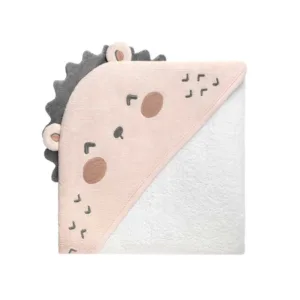 Prosop de baie cu gluga Kikka Boo Hedge Hugs 90x90 cm